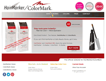 Tablet Screenshot of hairmarker.com